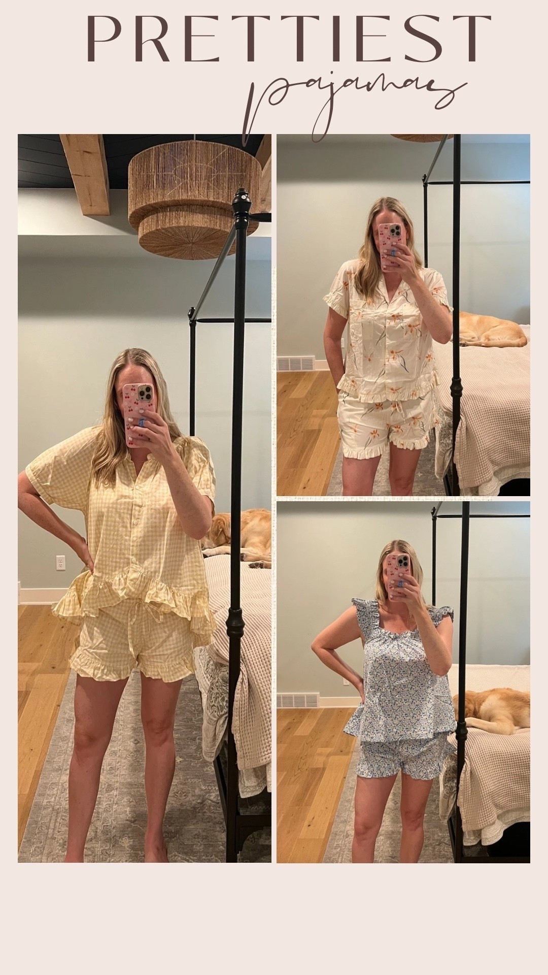 The cutest collection of pajamas! Mom-friendly, soft, wash well, and are so comfy! 

#LTKStyleTip
