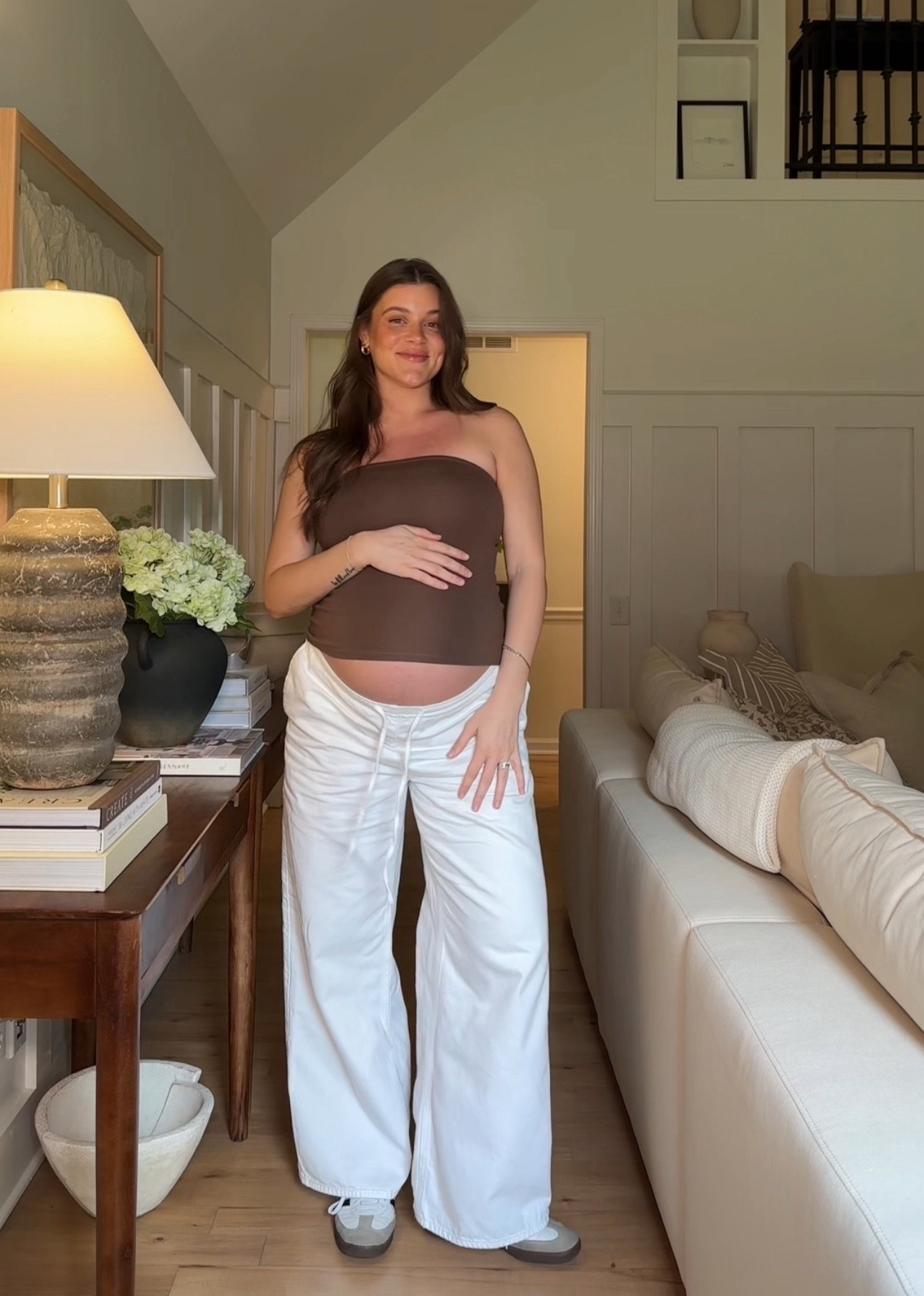 Top is from NA-KD, linked similar! Wearing a medium in pants 