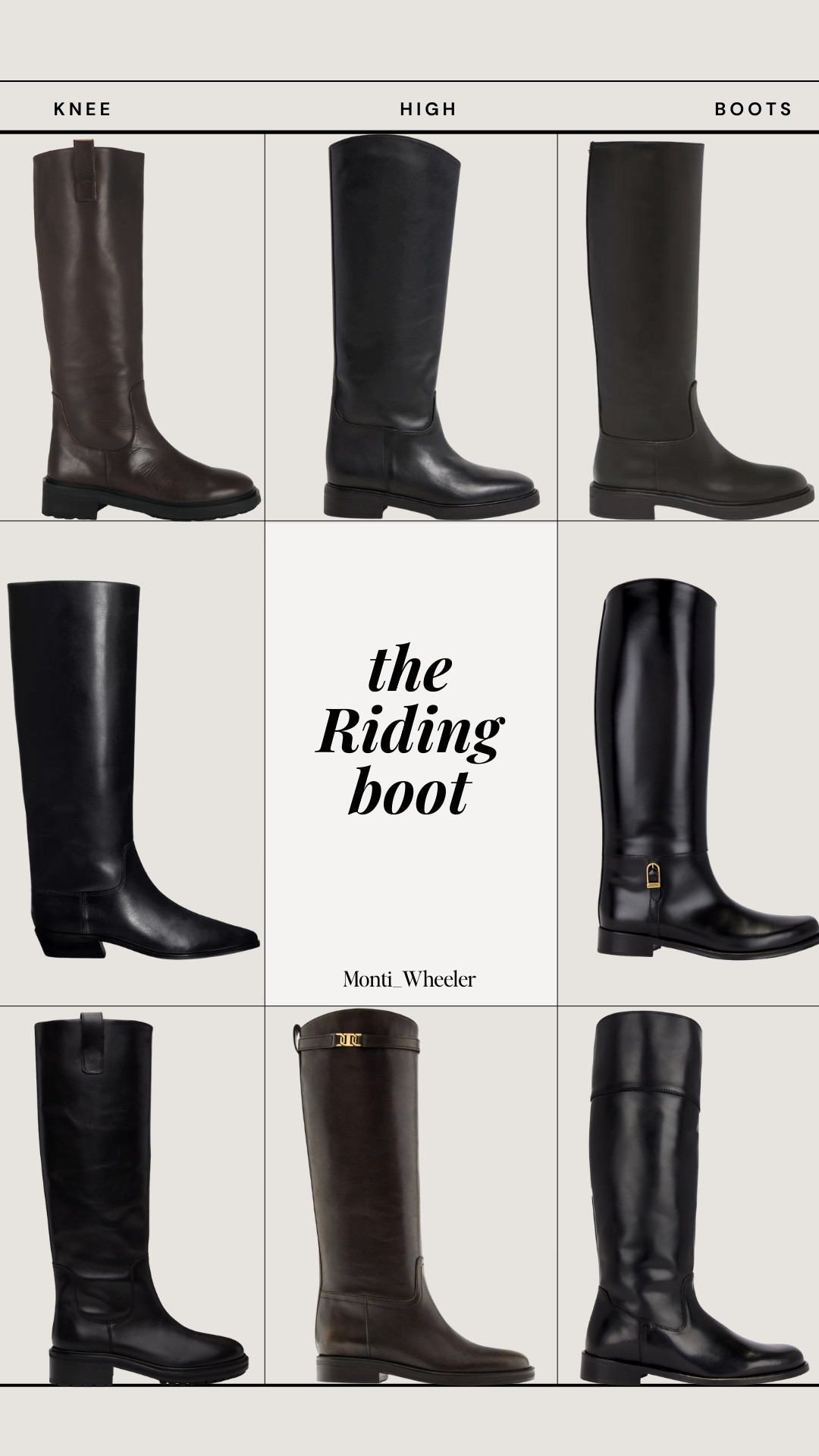 The riding boot edit 

 #LTKgrwm #LTKootd #LTKOver40