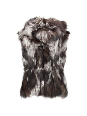 WOLFIE FURS Made For Generations™ Toscana Shearling Vest on SALE | Saks OFF 5TH | Saks Fifth Avenue OFF 5TH