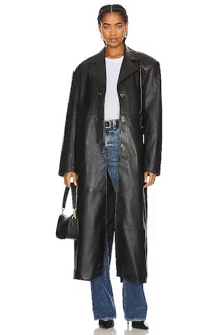 The Long Leather Coat
                    
                    GRLFRND | Revolve Clothing (Global)