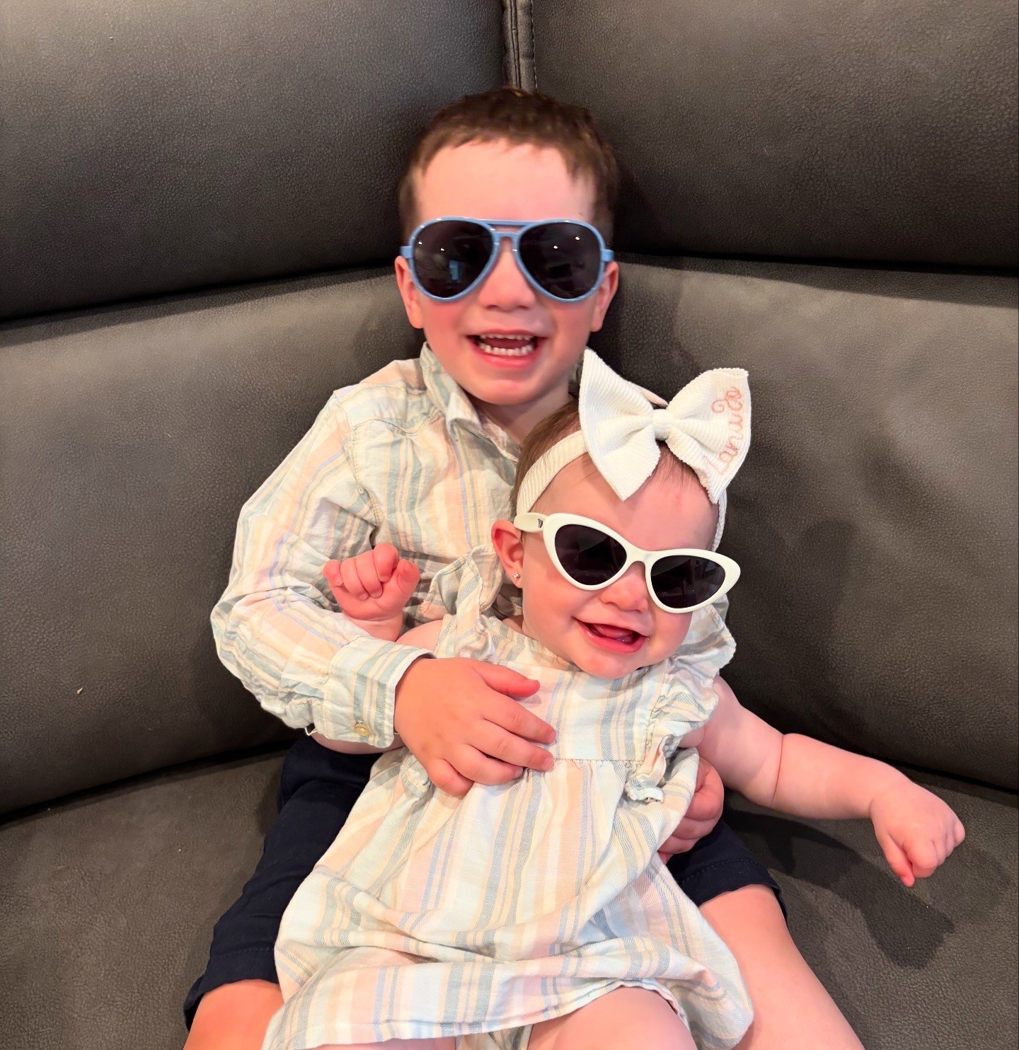 Imagine being this cute lol. Sunnies are a must have for my light eyed babies 

#LTKFamily #LTKBaby #LTKKids