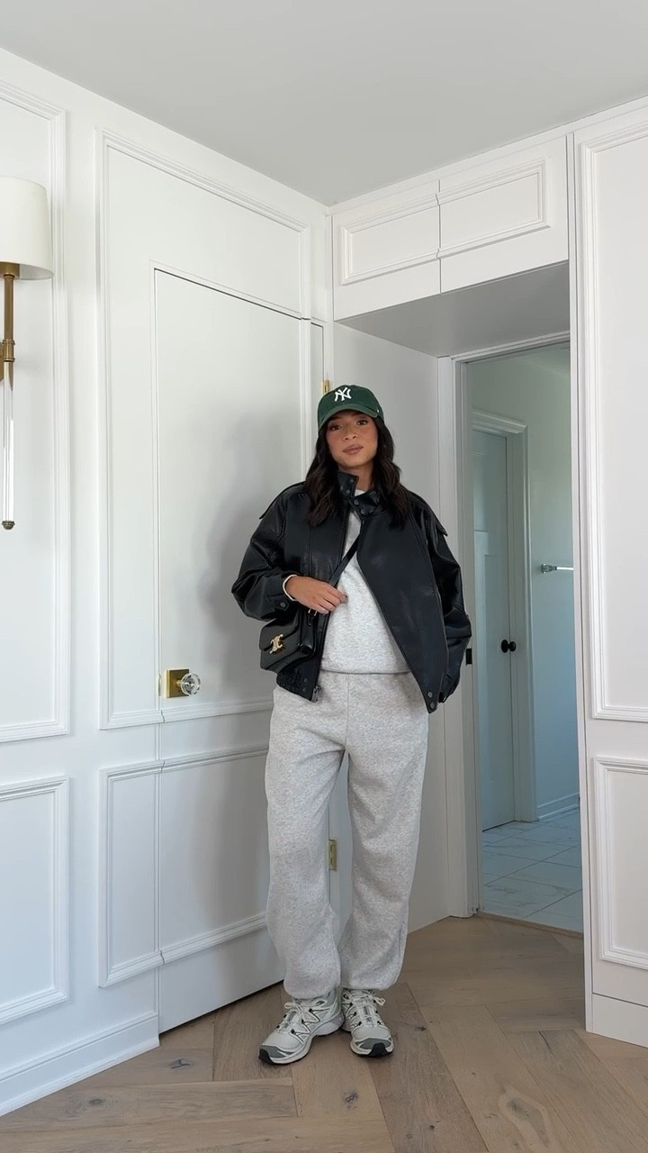 Use code AFNENA for an additional 15% OFF Abercrombie! All sweatshirts & sweatpants are 20-50% OFF + almost everything else is 15% off + my code stacks on top! 🤩 Wearing size M sweatshirt, size M sweatpants and size S leather jacket (OOS but I’ve linked similar) 

Fall outfit 
Fall fashion 
Abercrombie code
Abercrombie sale
Errands outfit 
Travel outfit 
Airport outfit 
Comfy outfit

#LTKSaleAlert #LTKFindsUnder100 #LTKStyleTip