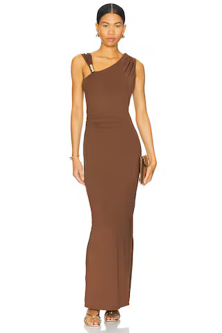 SNDYS x REVOLVE Baylee Maxi Dress in Mocha from Revolve.com | Revolve Clothing (Global)