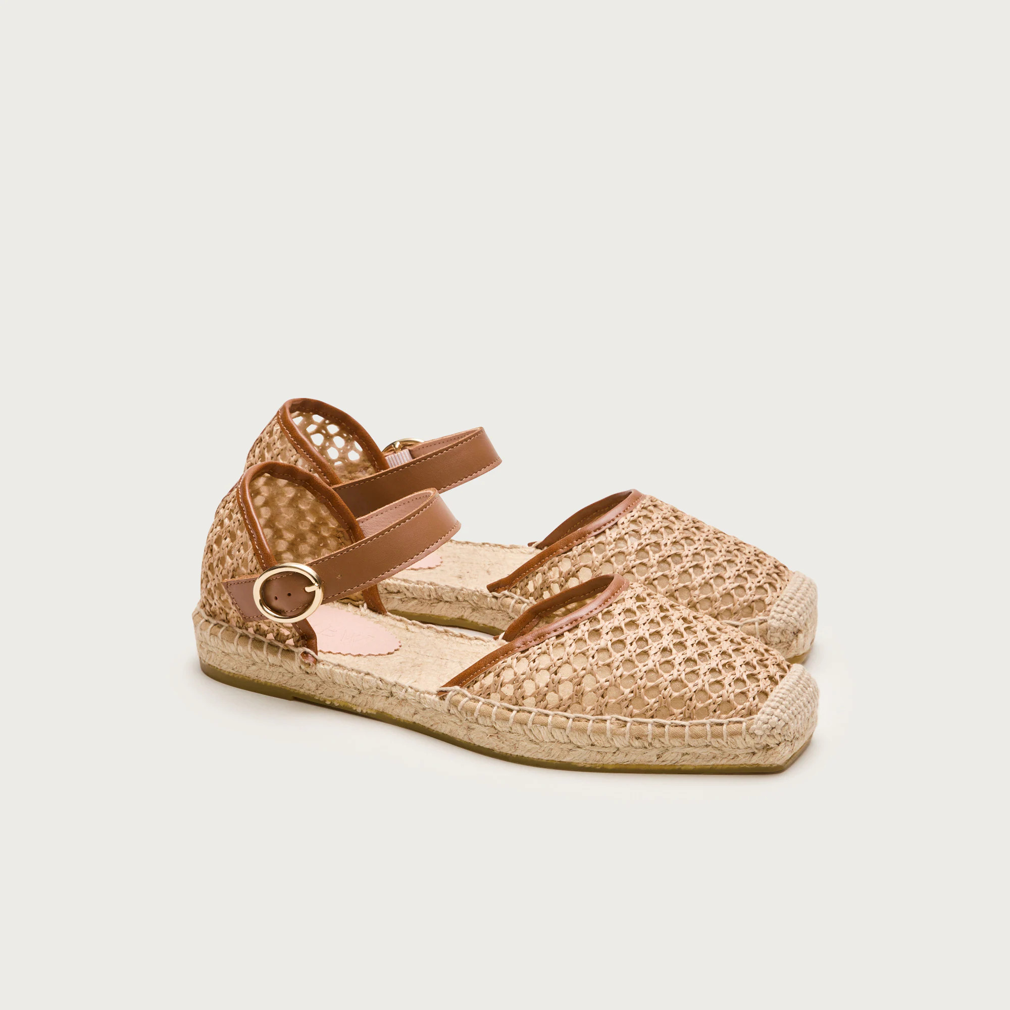 Made-in-Spain Sophie woven ankle-strap espadrilles | J. Crew US