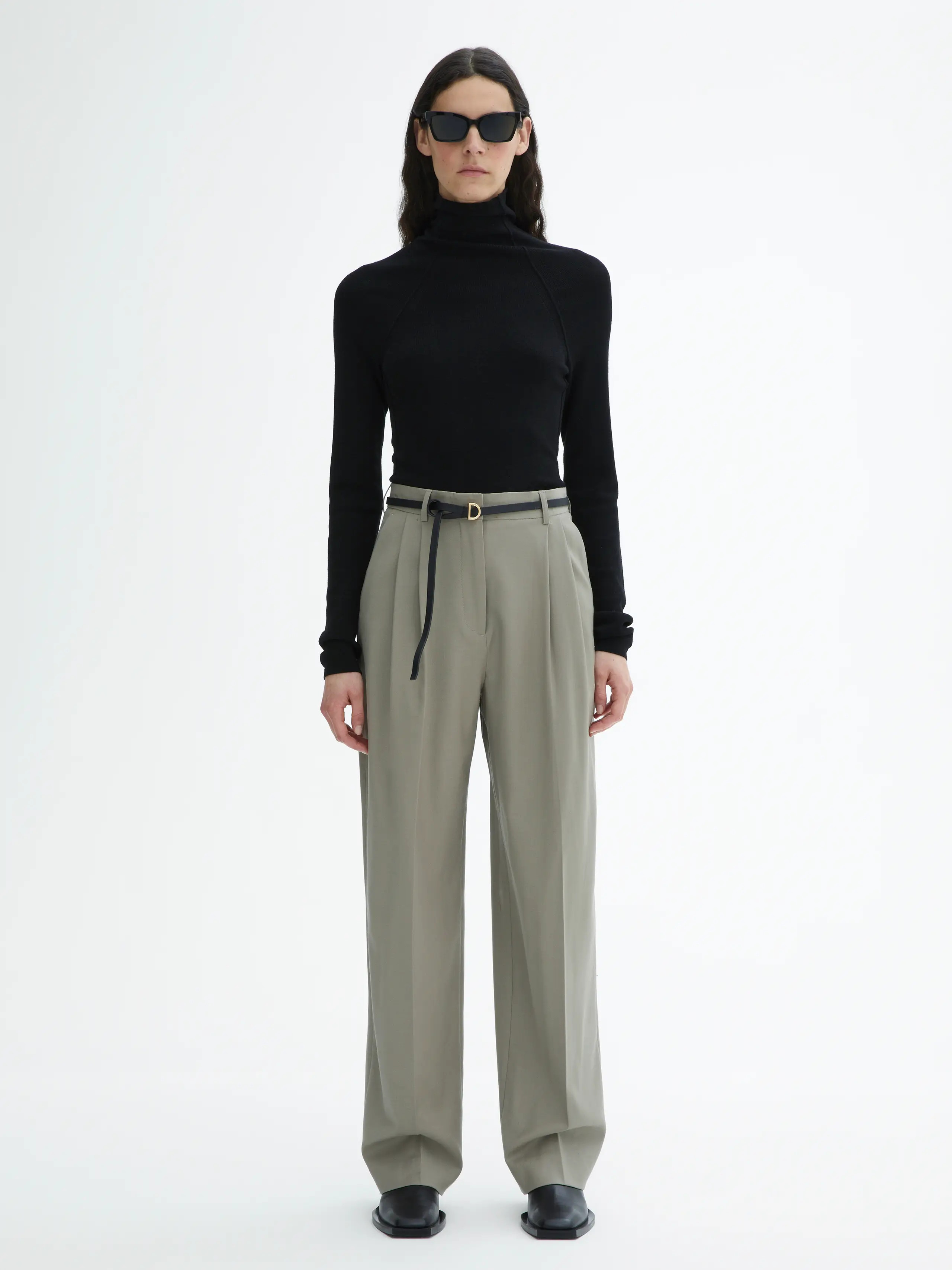 Wide suit trouser | House of Dagmar