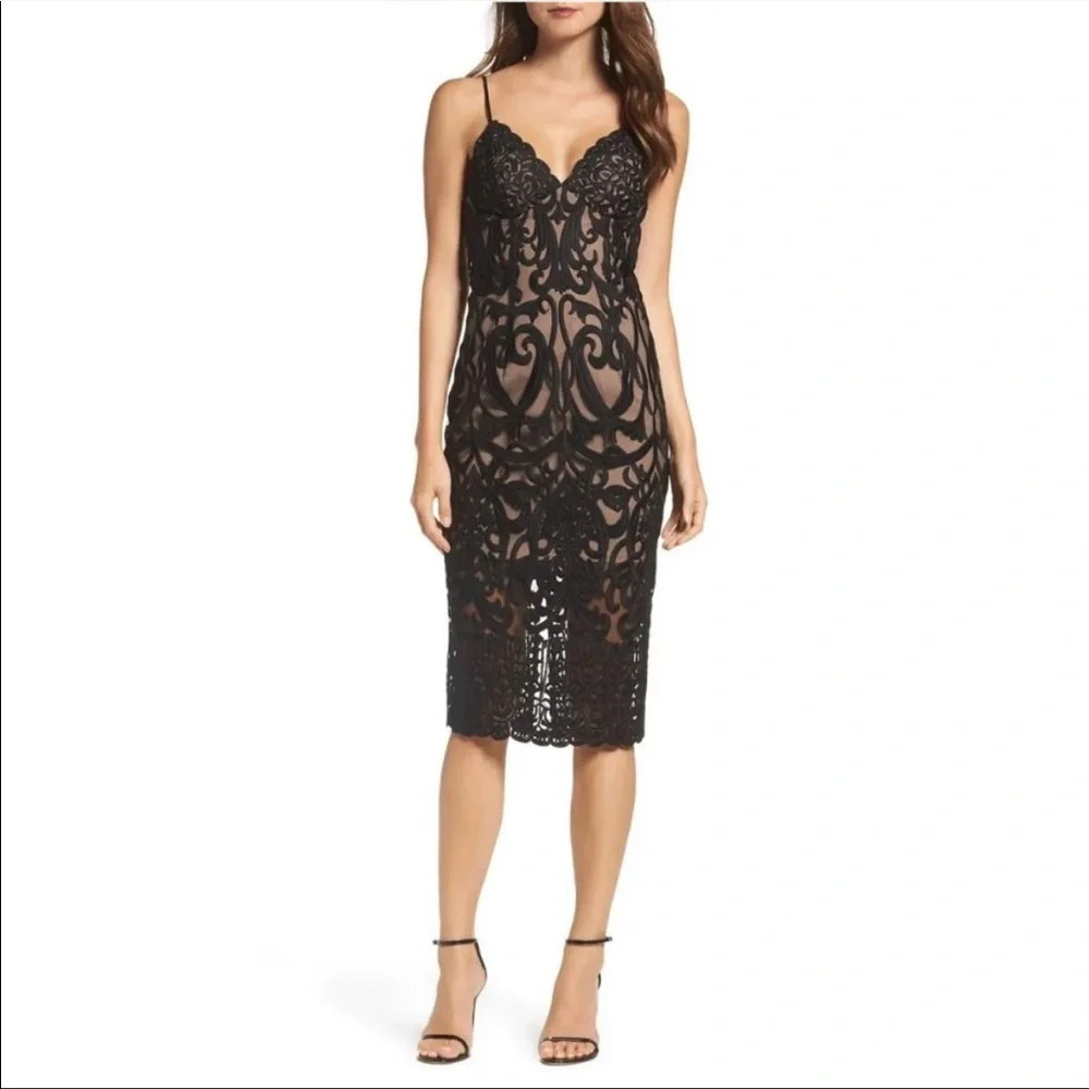 Bardot Gia Black Lace Dress size 4 XS | Poshmark