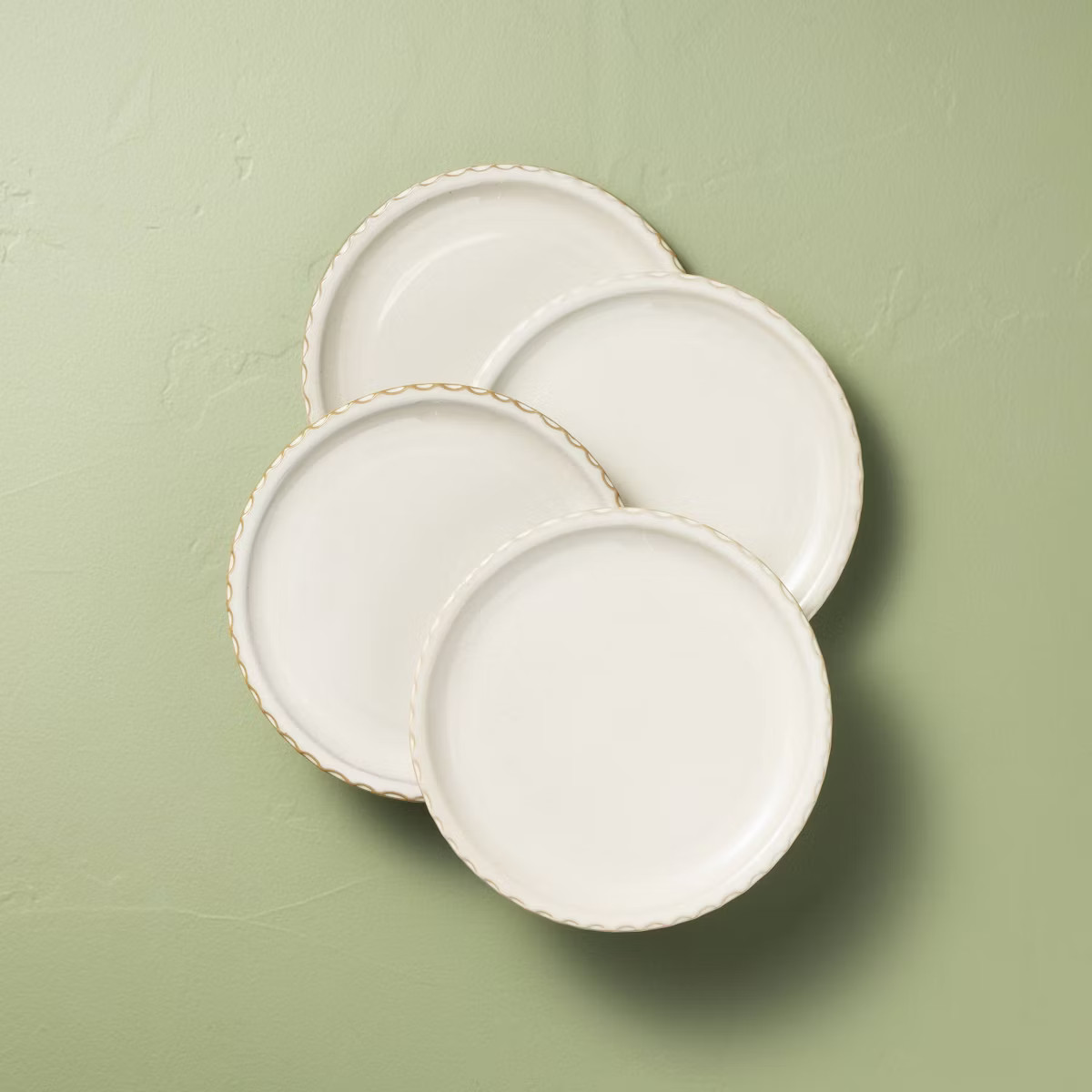 8.5" Stoneware Pinched Edge Salad Plate - Hearth & Hand™ with Magnolia | Target