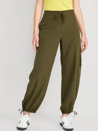 High-Waisted StretchTech Wide-Leg Cargo Pants for Women | Old Navy (US)