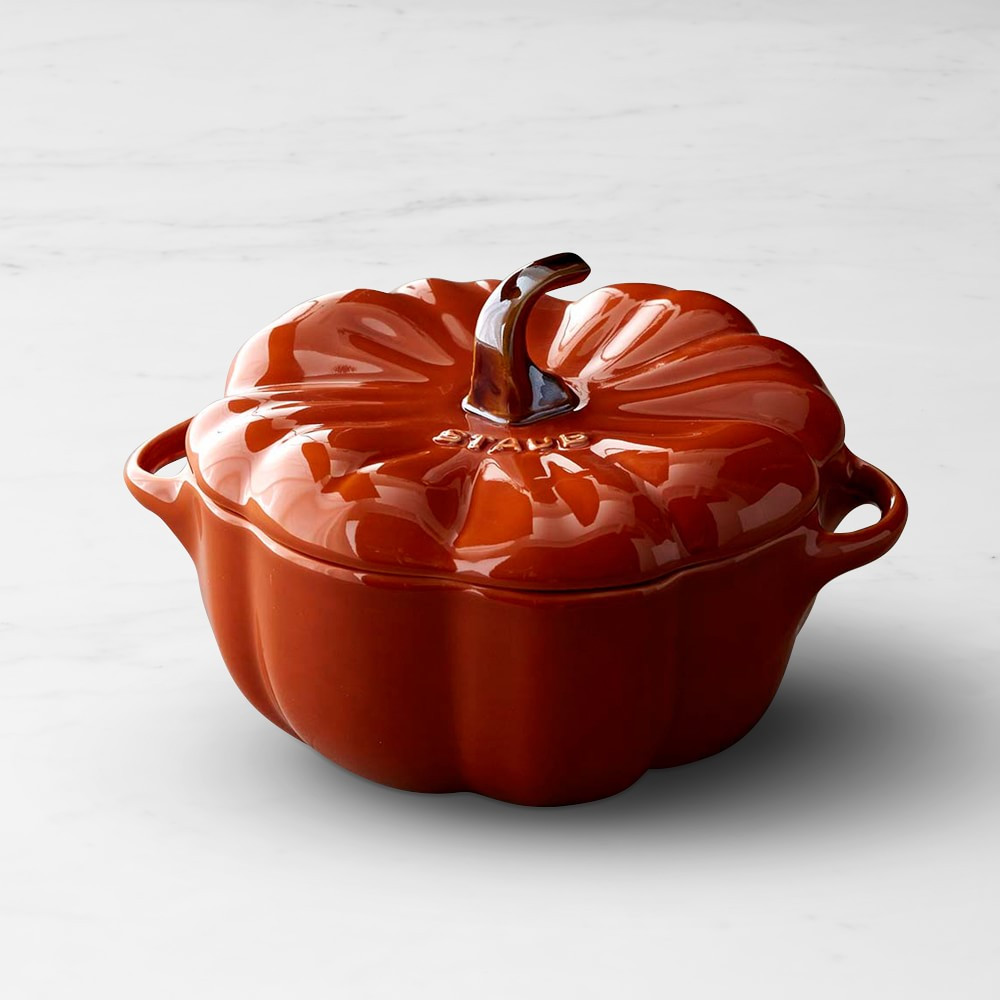 Staub Stoneware Pumpkin Cocotte | Williams-Sonoma