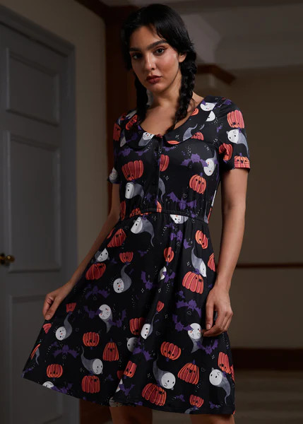 Sweet Shiver of Collared Dress | ModCloth