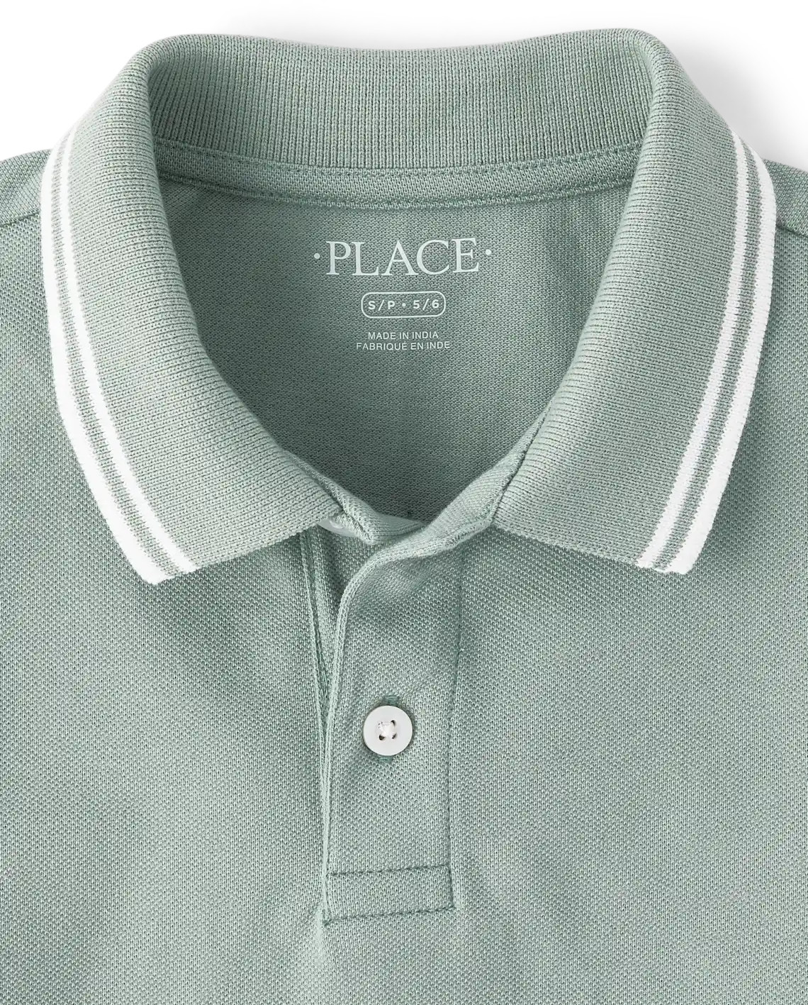 Boys Tipping Soft Pique Polo - green | The Children's Place