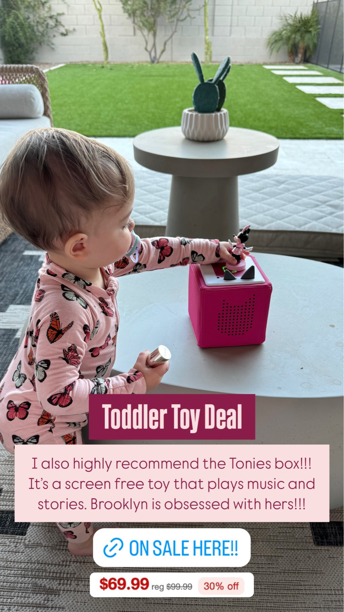 Found the Tonies box on sale!! Great gift for toddlers. 

Target
Tonies Box
Sale

#LTKGiftGuide #LTKHoliday #LTKSaleAlert