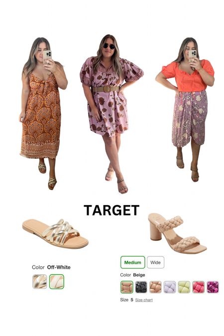 Spring target dresses and accessories . Crop top and skirt combo #size10