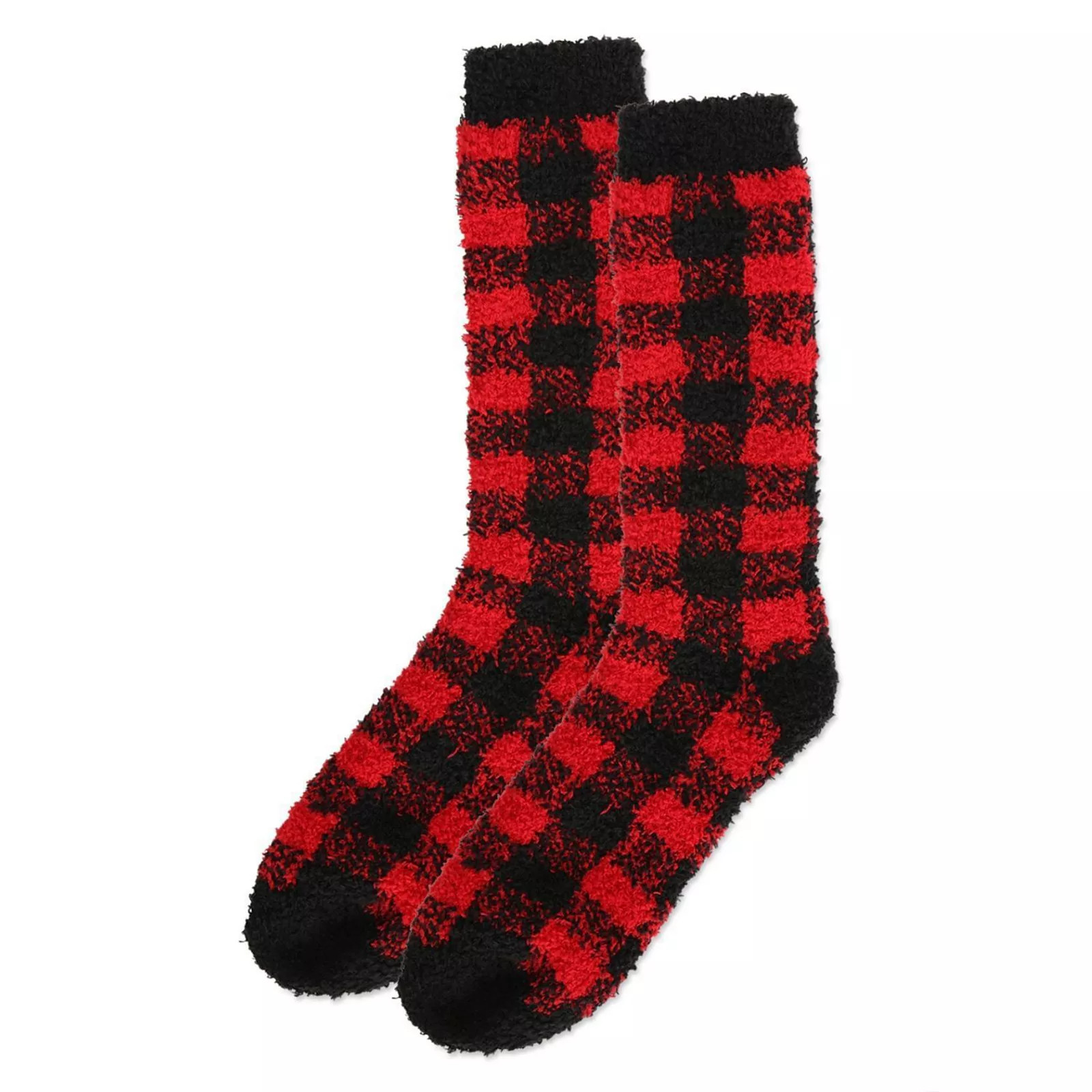 Men's Buffalo Plaid Cozy Crew Socks | Kohl's
