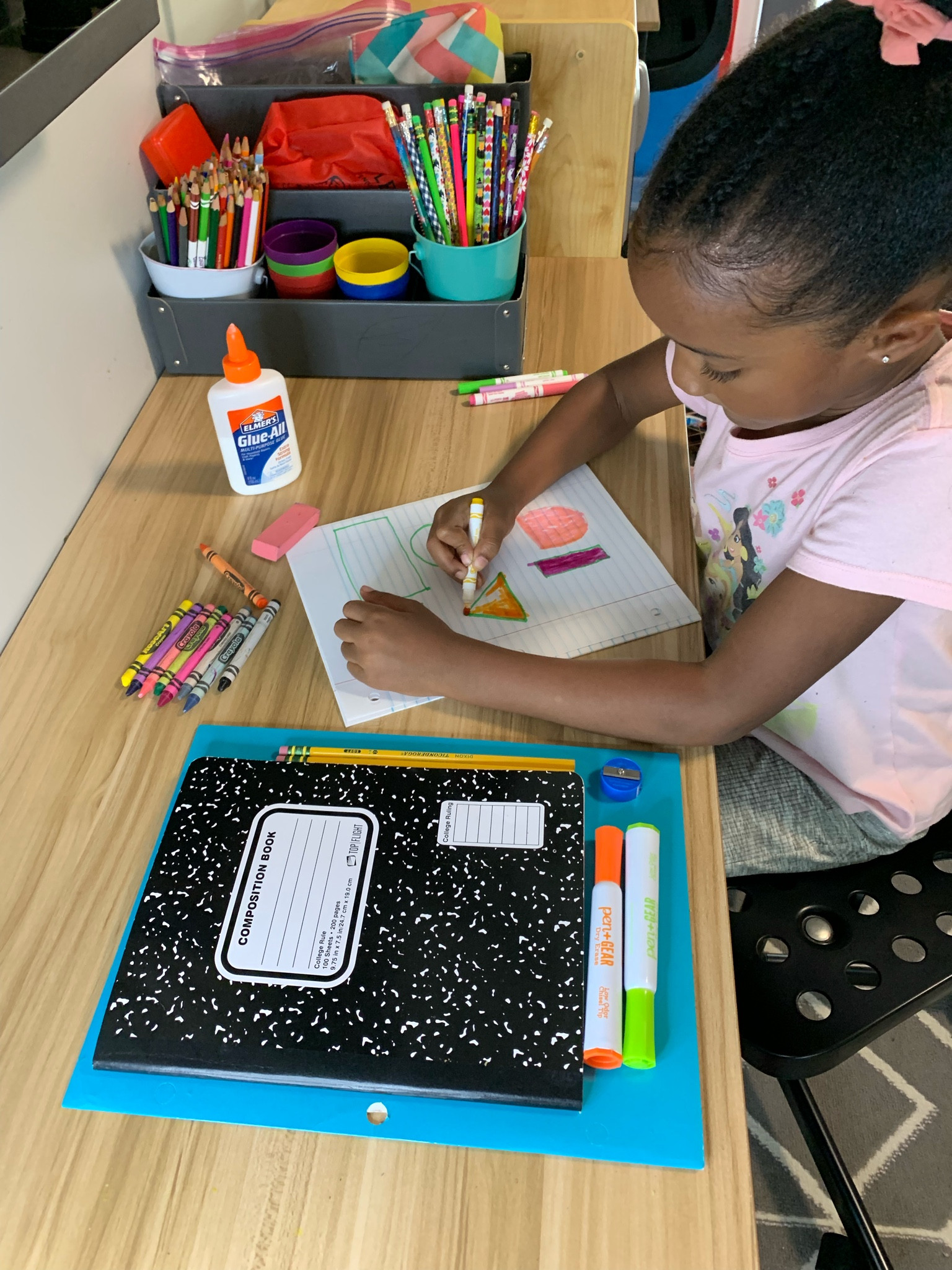 In my hometown, many of the kids are headed back to school today! 📚 #Walmartpartner
In honor of the last set of the kids going back to school, we are sharing some of our favorite supplies for under $1 at Walmart! You can never have enough in stock for the refills throughout the year.

Our kids have officially been back to school for a month now and have been practicing new concepts and even languages! Here, my little Kindergartener is working on her shapes.

School shopping did not break the bank this year and we are thankful for that! At @Walmart , we were able to get a large portion of the supplies that the kids need for under $1.00.

I ordered the kid's school supplies through Walmart.com delivery and had them the next day!👏🏾

Check out some of my additional top finds!

#ad #walmartbacktoschool #LTKbacktoschool #liketkit 

#LTKfamily #LTKSeasonal #LTKhome