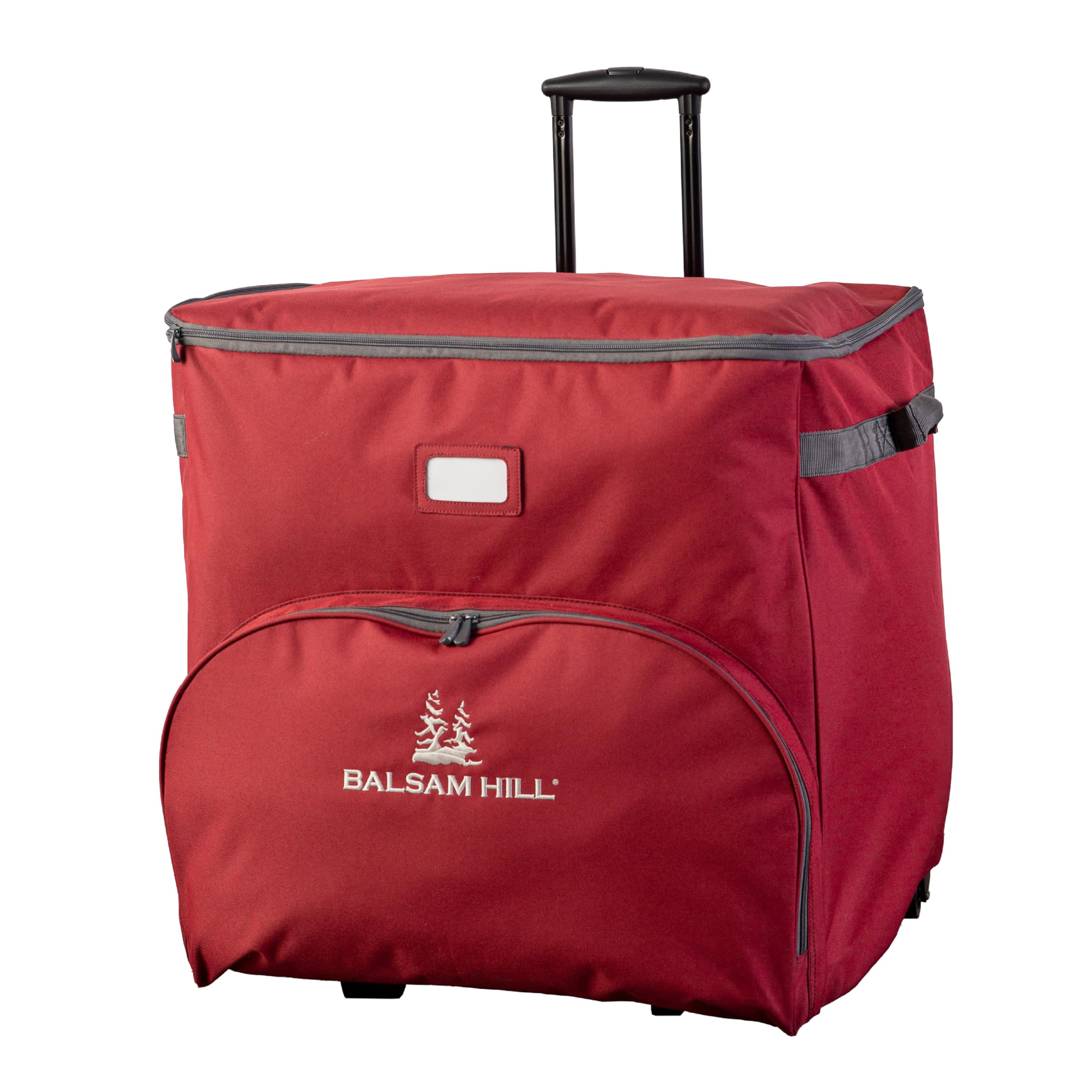 Balsam Hill Deluxe Rolling Ornament Chest - 100pc Christmas Decoration Storage with Dividers & Tr... | Amazon (US)