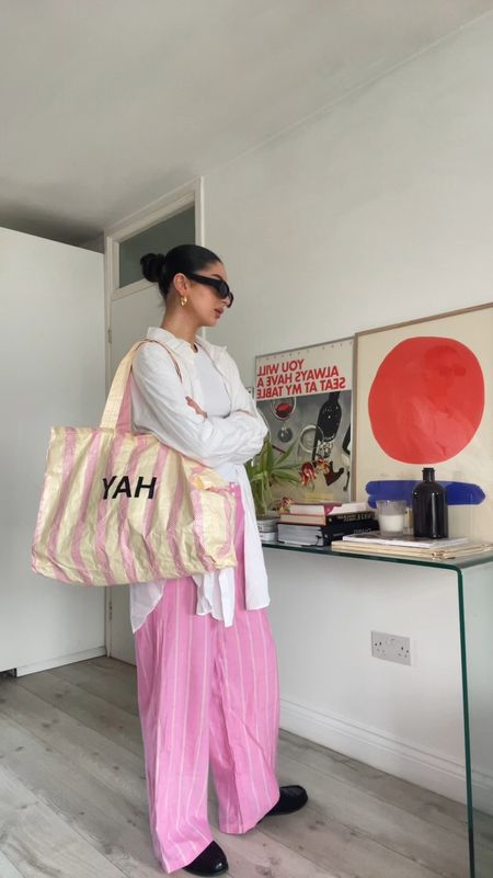 26/30 days of spring outfits

Pink trousers, linen trousers, linen shirt, white linen shirt, asos linen trousers, hay shopping bag, simple outfit, simple outfit ideas, airport outfit, holiday outfit, holiday outfit inspo, travel outfit 

#LTKtravel #LTKeurope #LTKstyletip