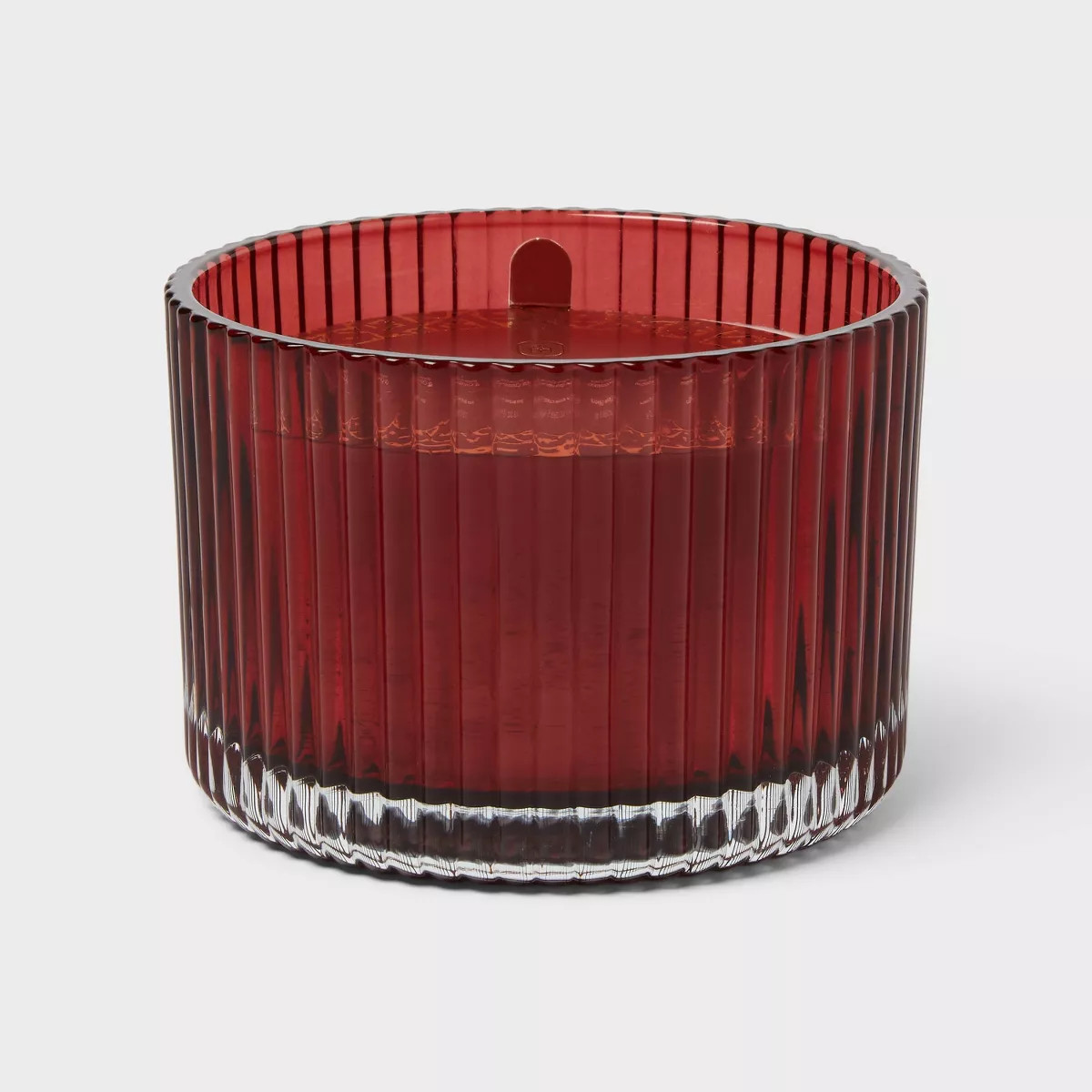 2 Wick Ribbed Glass Vanilla Pumpkin Candle 13oz - Threshold™ | Target
