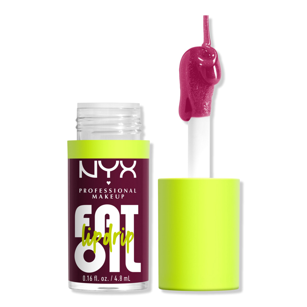 NYX Professional Makeup Fat Oil Lip Drip Vegan Lip Oil - That's Chic | Ulta