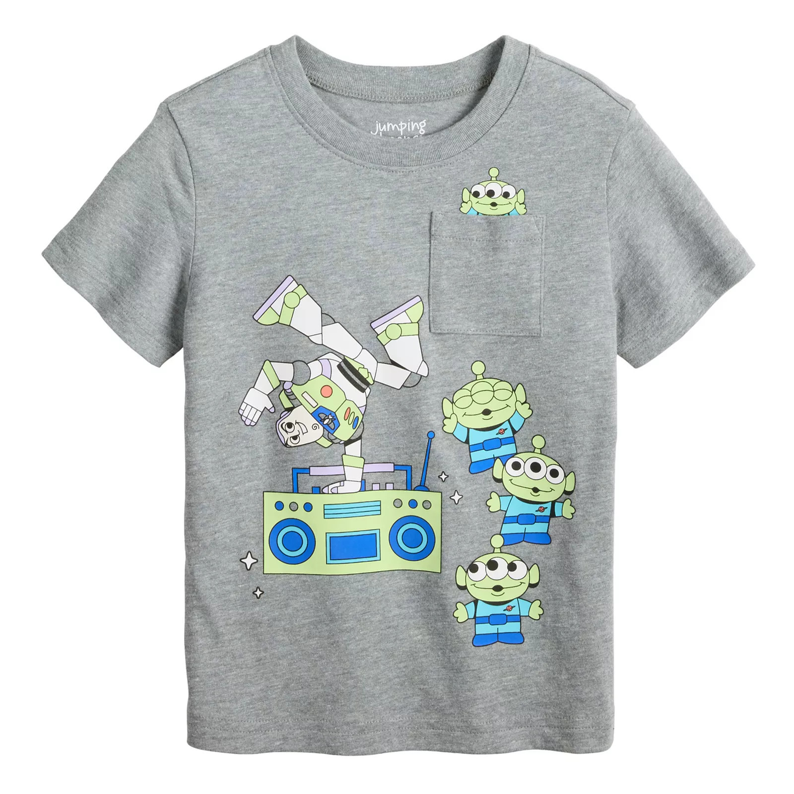 Disney / Pixar's Toy Story Baby & Toddler Boy Buzz & Aliens Graphic Pocket Tee by Jumping Beans®, Toddler Boy's, Size: 2T, Grey Buzz Aliens | Kohl's