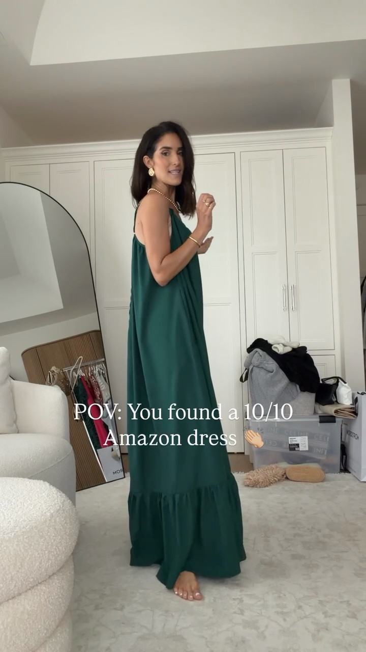 This dress is so beautiful in person and you won’t believe the price! I am so happy with the fit and color. I’m just shy of 5-7” wearing the size small #stylinbyaylin #aylin #amazonfind #dresss

#LTKootd #LTKgrwm #LTKOver40