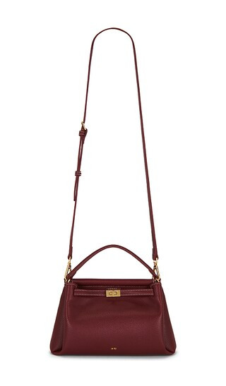 Carmen Top Handle Bag in Burgundy | Revolve Clothing (Global)
