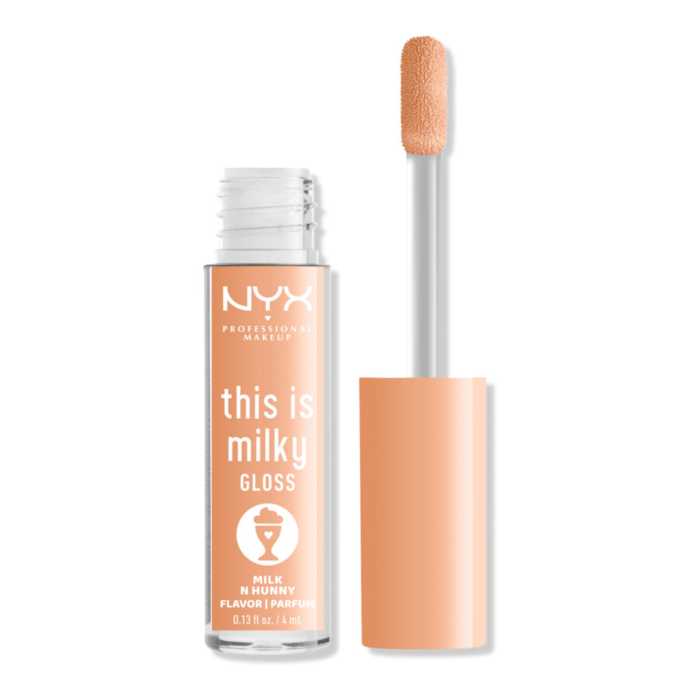 NYX Professional Makeup This is Milky Gloss Milkshakes Vegan Lip Gloss - Milk N Hunny | Ulta