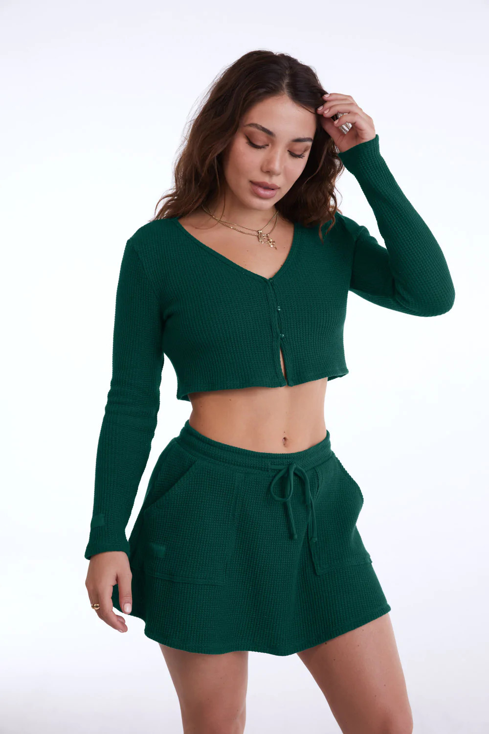 LOUNGE MINI CARDIGAN - MOJITO | SET Active