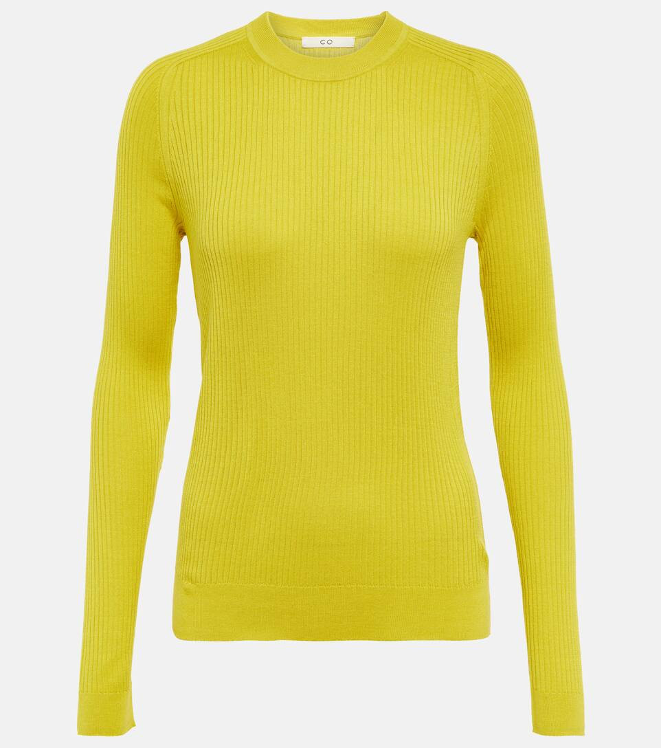 Ribbed-knit silk sweater | Mytheresa (US/CA)