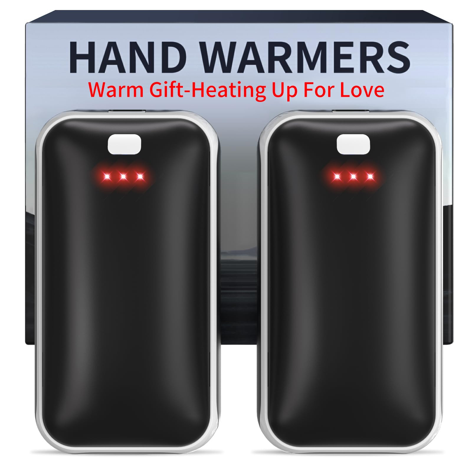 Lerat Hand Warmers Rechargeable, 2 Pack Electric Hand Warmer, Reusable Portable Pocket Heater USB... | Amazon (US)