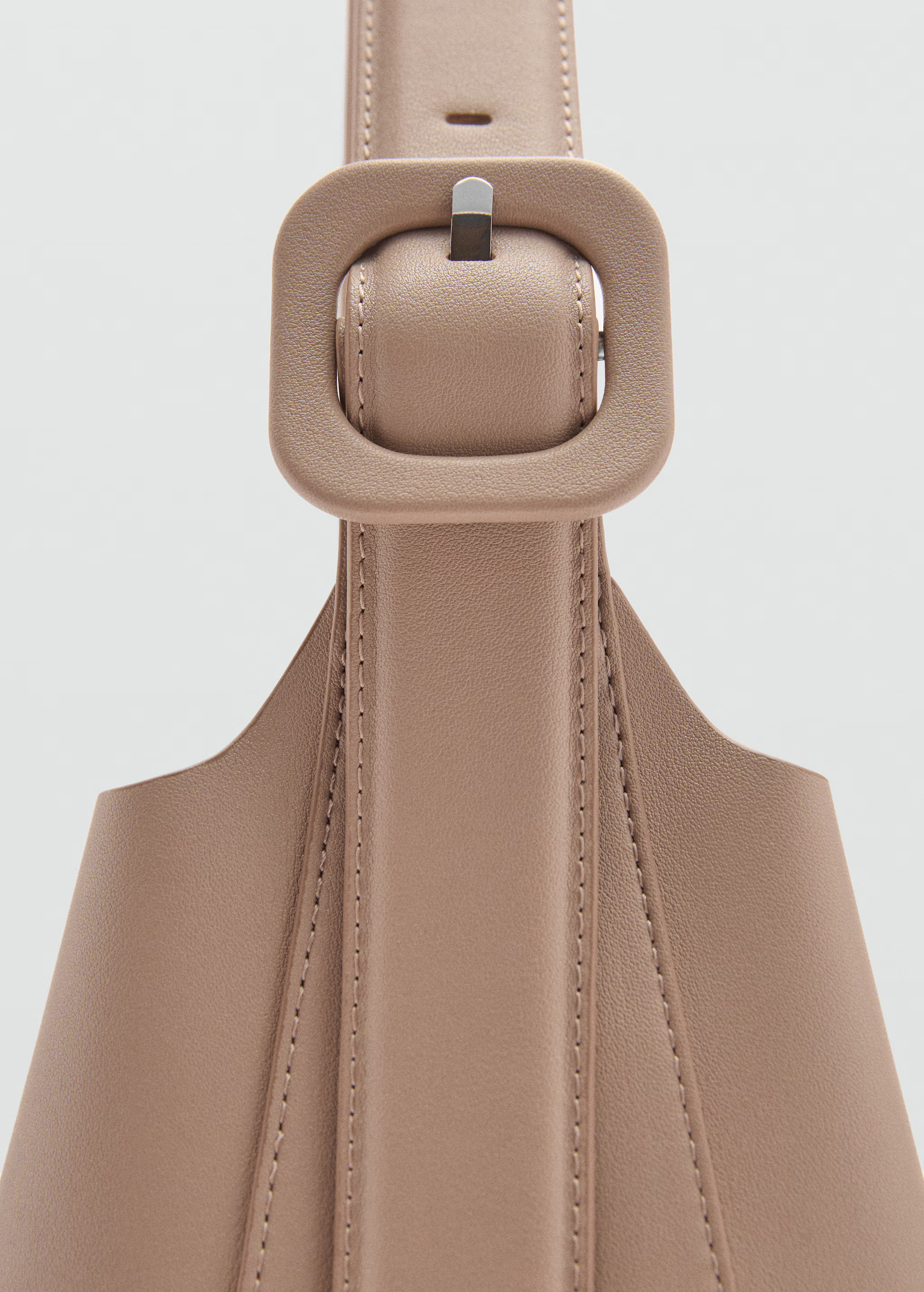 Shopper bag with buckle | Mango (US/MX/AU)