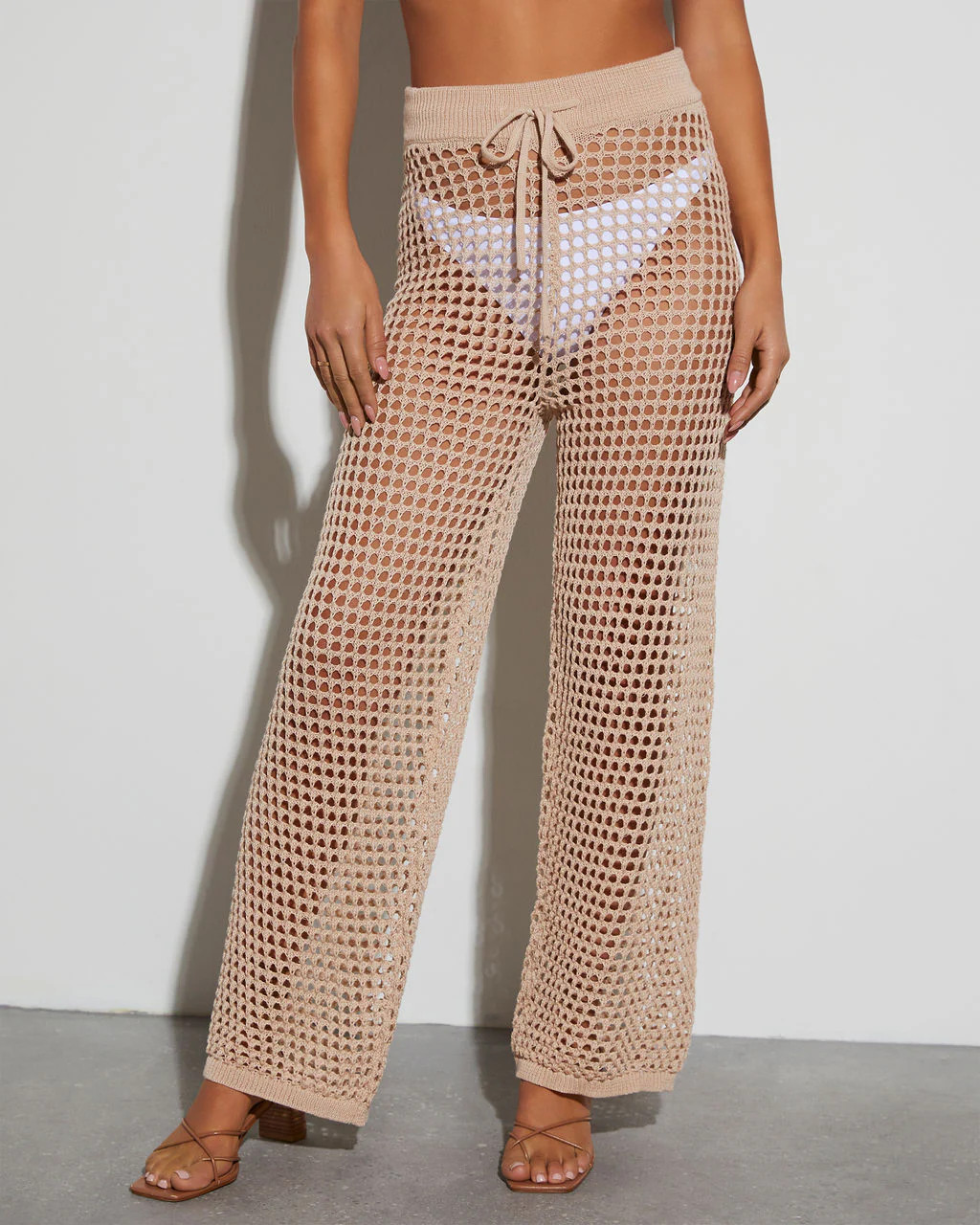 Sayulita Dreaming Crochet Drawstring Pants | VICI
