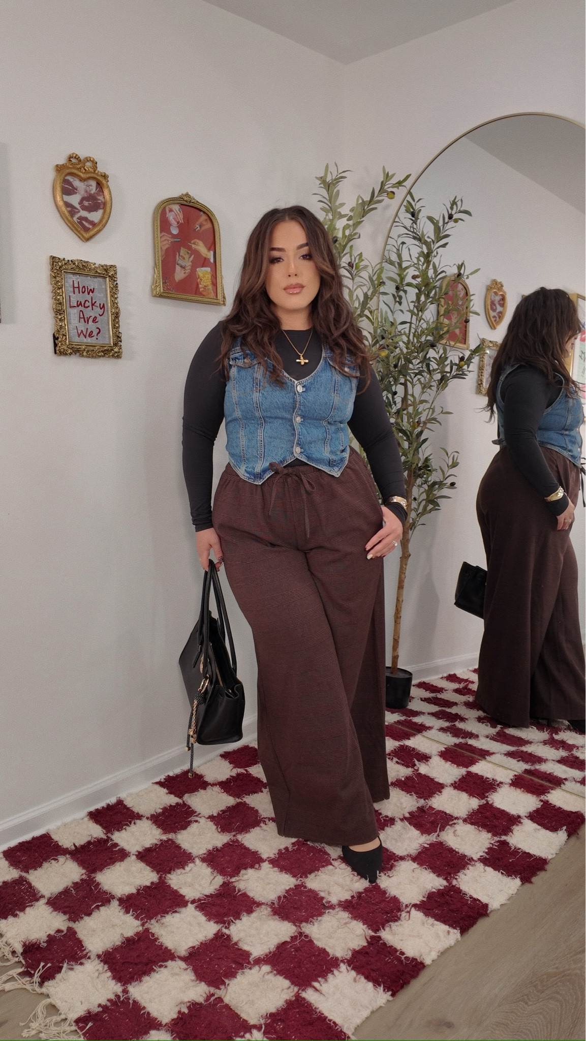 Outfit Idea on a midsize 12 & petite 5’2” curvy body 🤎

#LTKootd #LTKPetite #LTKMidsize