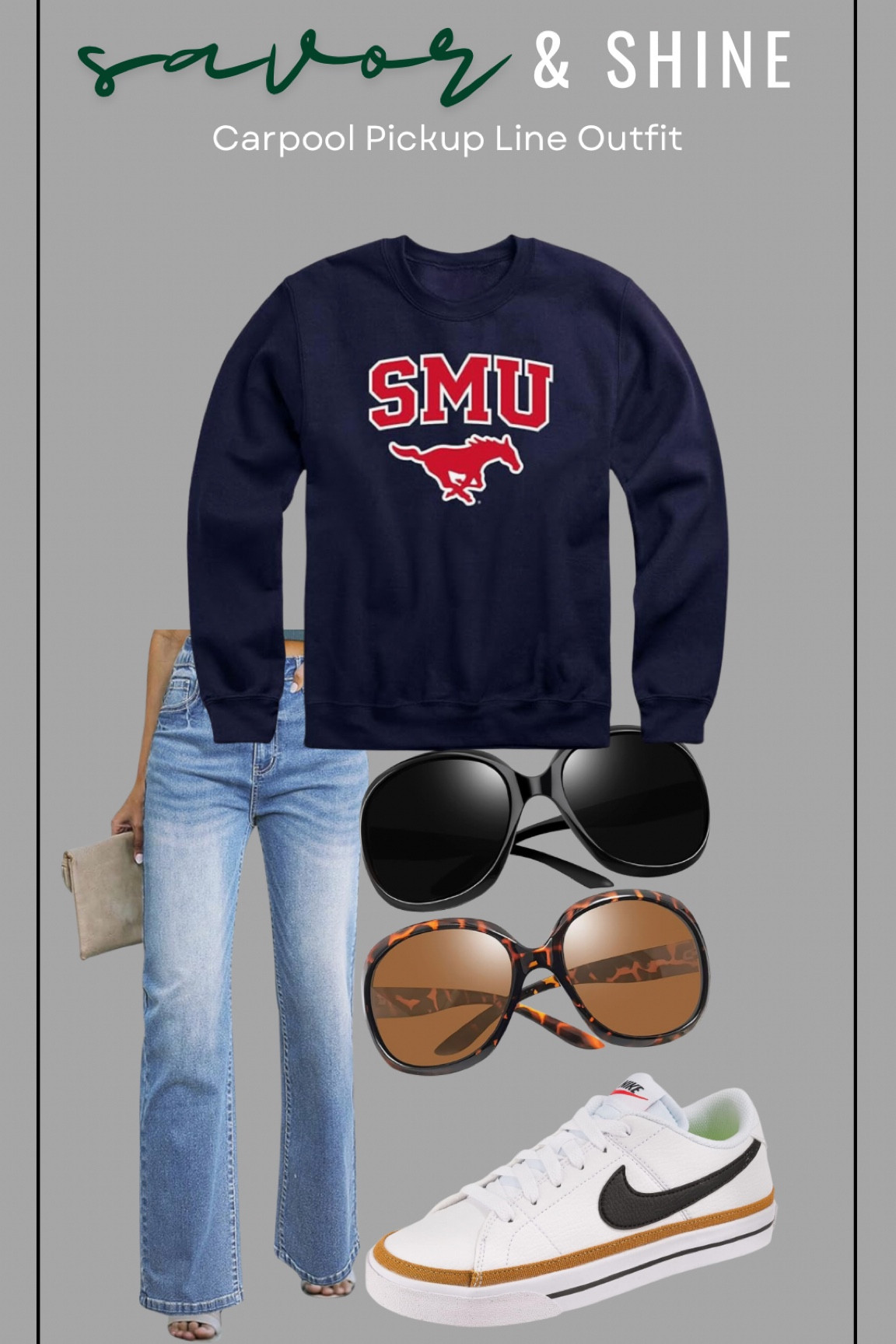 This is the softest, most comfortable sweatshirt I own! I’ve been wearing this on repeat this week. Perfect to throw on with a pair of jeans and some cute sneakers when you’ve got kids to pick up and errands to run! 

#LTKOver40 #LTKStyleTip #LTKMidsize