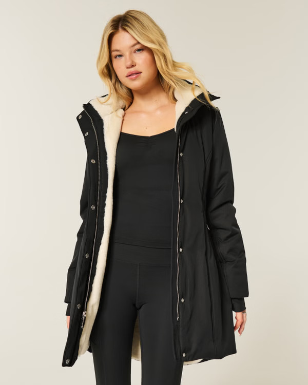 Faux Fur-Lined Parka | Hollister (US)