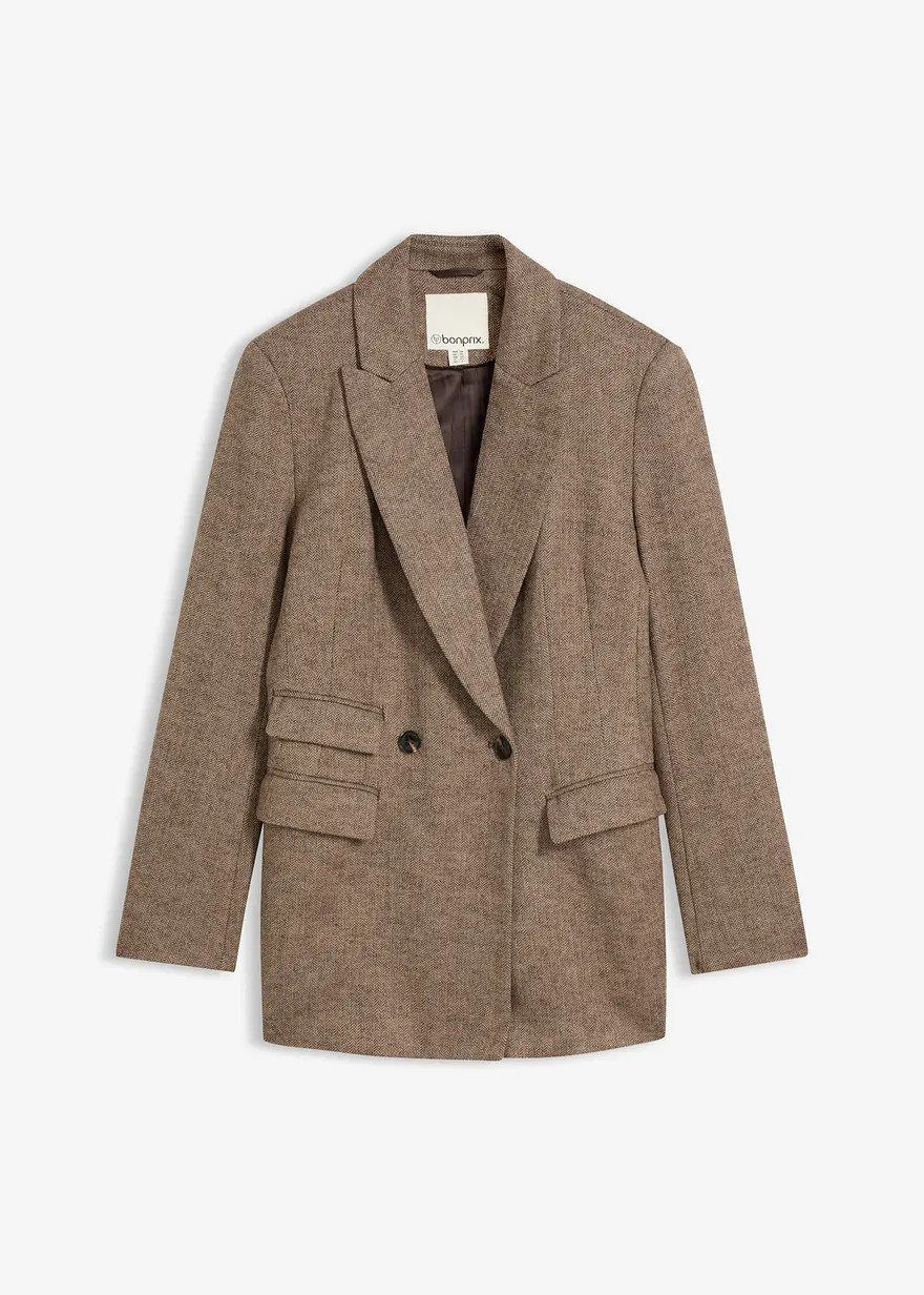 Blazer mit weichem Wollanteil | Bonprix DE