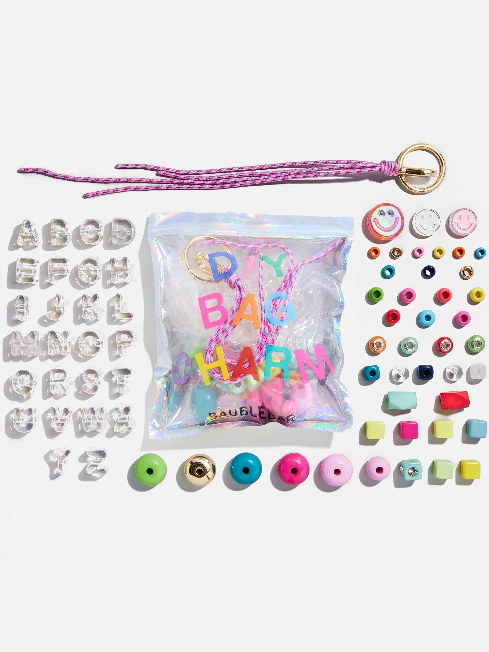 The Mini Custom Bead Kit - Smiley Face | BaubleBar
