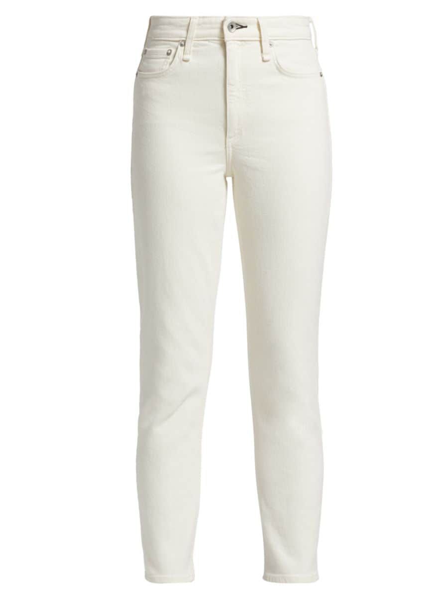 Nina High-Rise Skinny Ankle Jeans | Saks Fifth Avenue