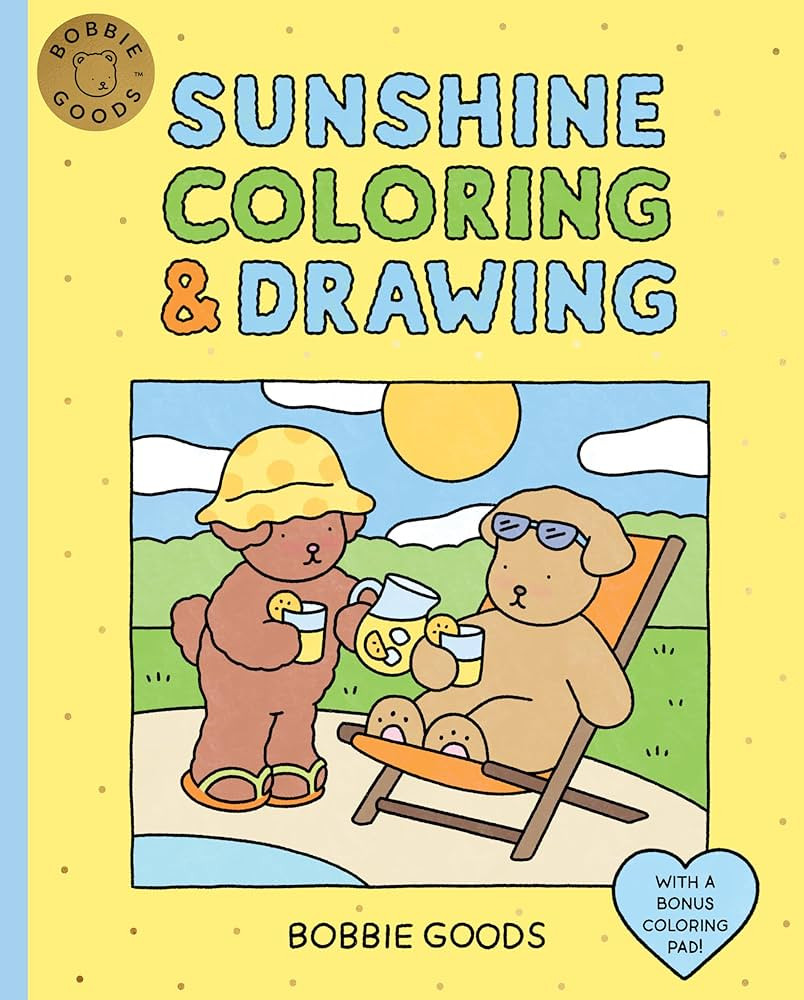 Bobbie Goods Sunshine Coloring & Drawing: With a Bonus Coloring Pad (Official Bobbie Goods) | Amazon (US)