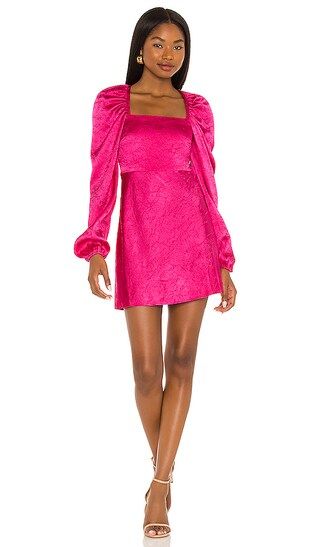 Azusa Mini Dress in Berry | Revolve Clothing (Global)