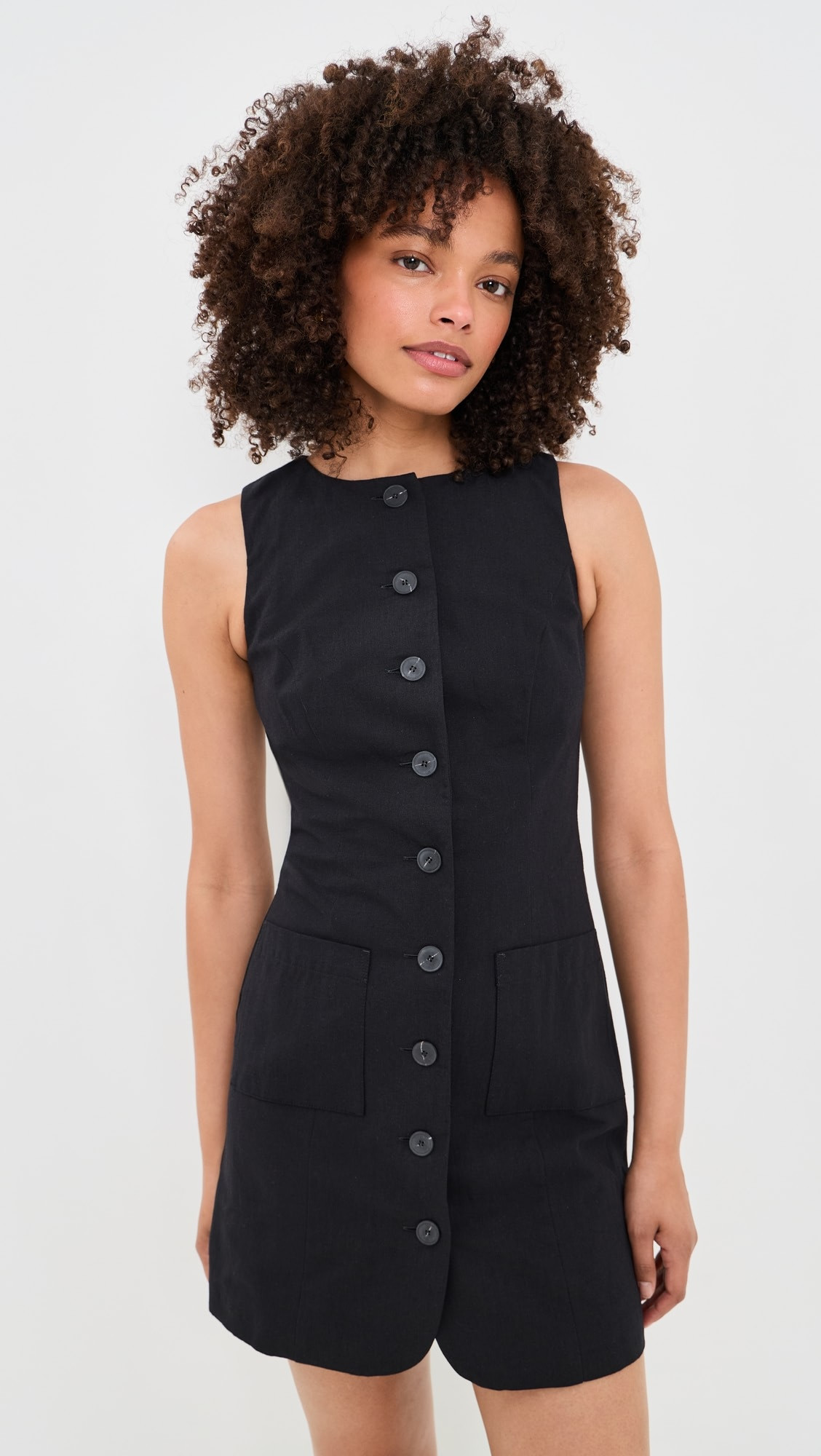 ALIGNE Leah Linen Mix Dress | Shopbop | Shopbop