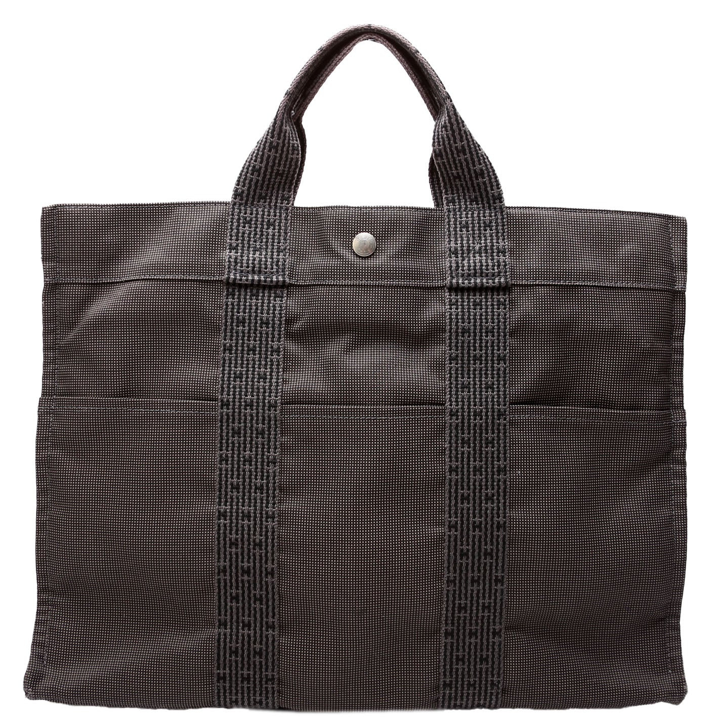 Herline MM Tote Gray | Keeks Designer Handbags