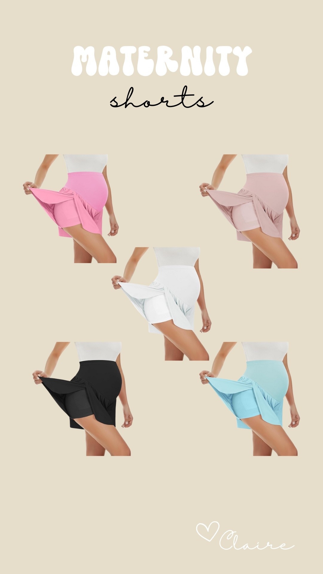 My all time favorite maternity shorts are already super affordable & on sale today! They have served me since first trimester and still have a lot of room to stretch. An absolute must have!! Get your true size, sizing up makes the shorts have too much fabric! I got a medium  

#LTKSaleAlert #LTKFamily #LTKBaby