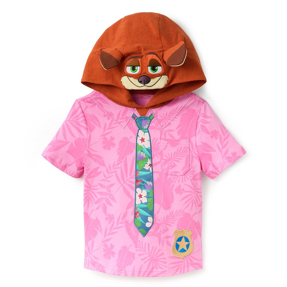 Nick Wilde Costume T-Shirt Hoodie for Kids – Zootopia 2 | Disney Store