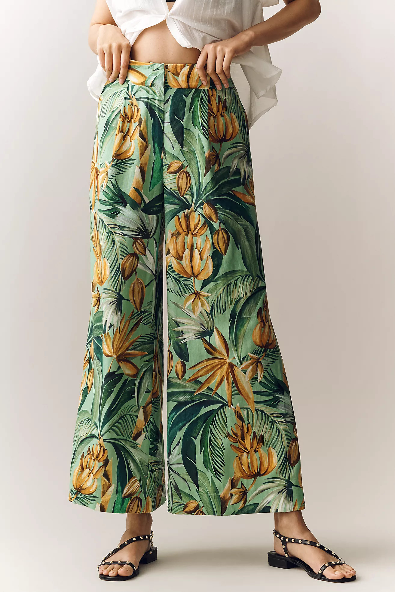 Farm Rio x Anthropologie Palm Fruit Pants | Anthropologie (US)