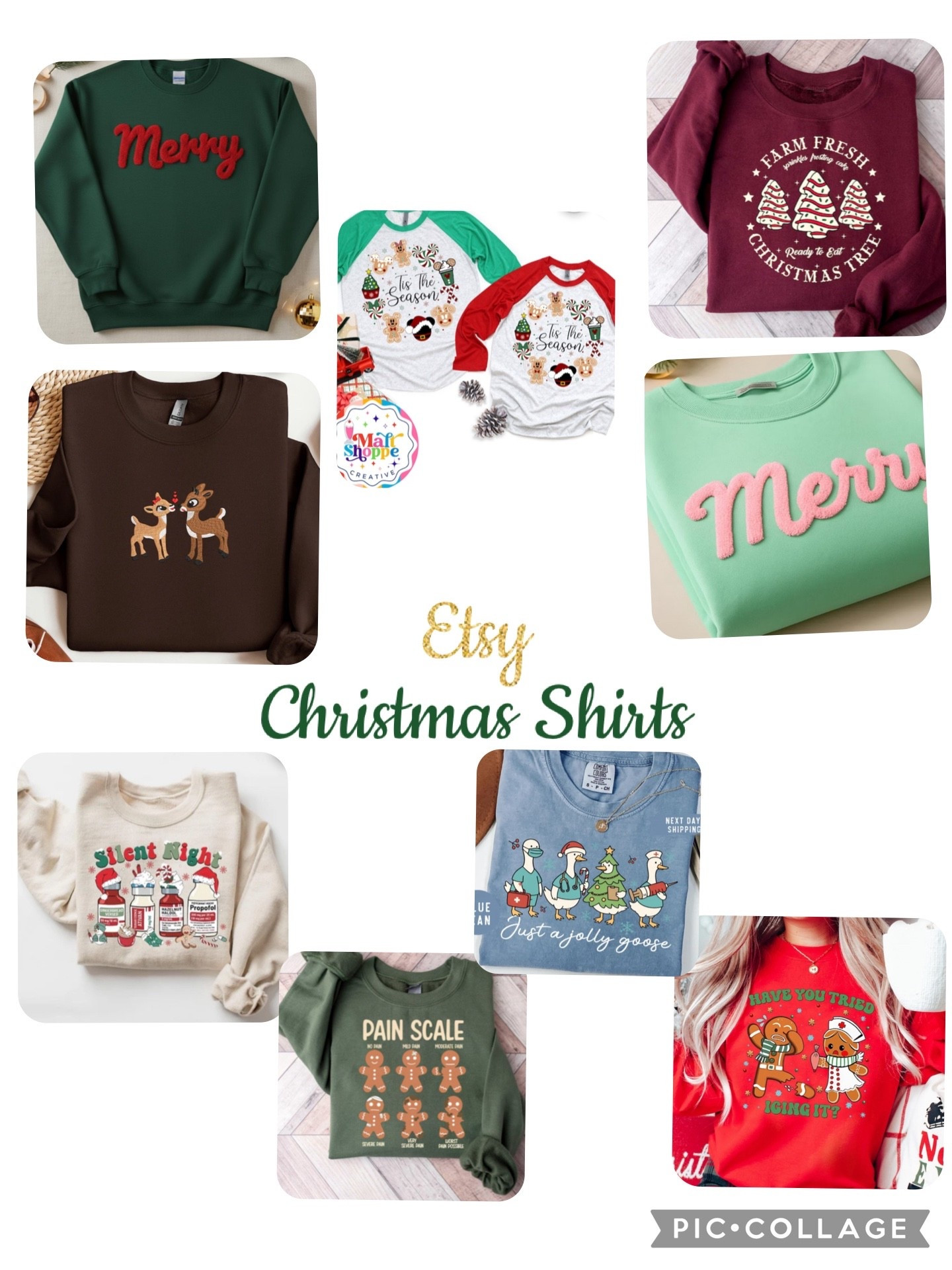 I love Etsy for all my holiday sweatshirts and this year they have incredible designs and styles for everyone including Disney and medical shirts!! 

#LTKFamily #LTKWorkwear #LTKHoliday