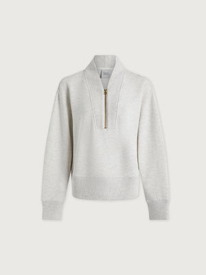 Sally Half Zip Sweat | Varley US, Coffee Bean Marl / L | Varley US