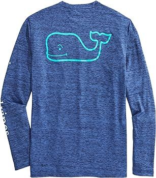 vineyard vines Men's Long-Sleeve Harbor Performance Tee | Amazon (US)