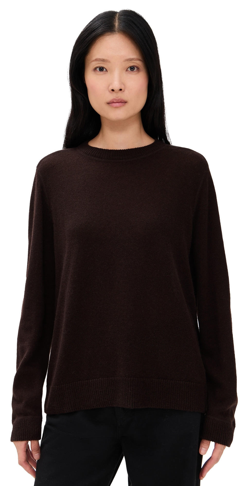 Reformation Cashmere Boyfriend Sweater Mole S | Shopbop